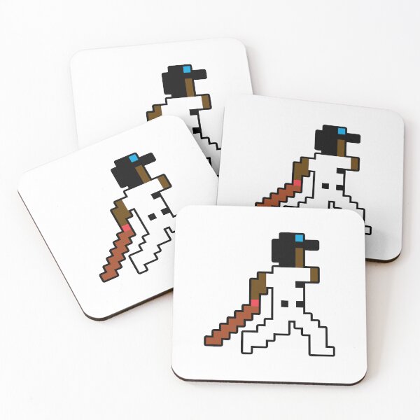 Item preview, Miami Retro Pixel Baseball Player designed and sold by Bo-Bros-Tees.