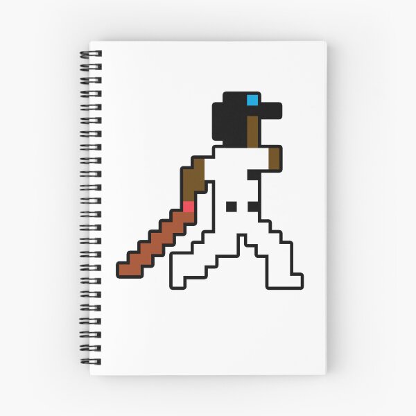 Item preview, Miami Retro Pixel Baseball Player designed and sold by Bo-Bros-Tees.