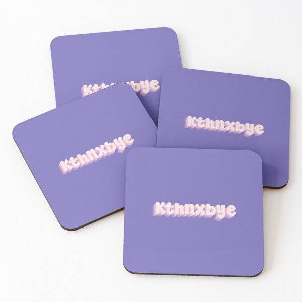 Item preview, Kthnxbye, typography designed and sold by Sakurafy.