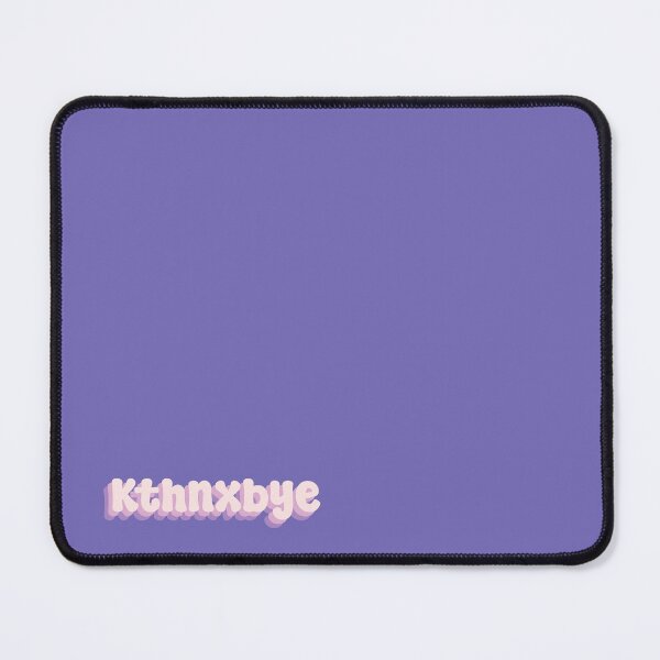 Item preview, Kthnxbye, typography designed and sold by Sakurafy.
