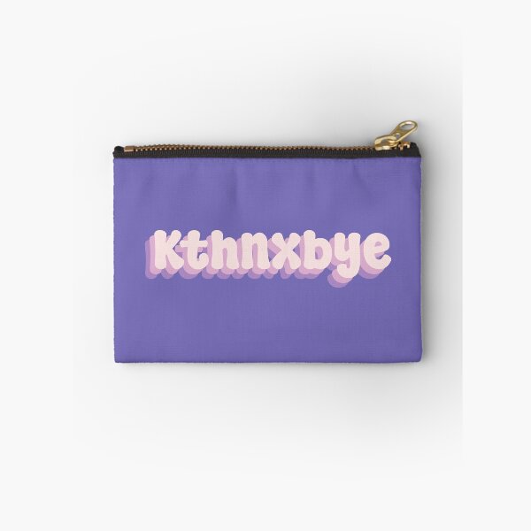 Item preview, Kthnxbye, typography designed and sold by Sakurafy.