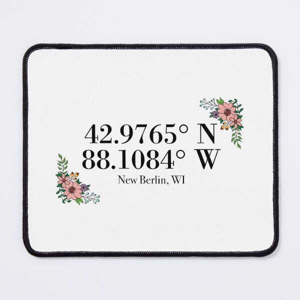 Item preview, New Berlin, WI Coordinates designed and sold by mynameisliana.