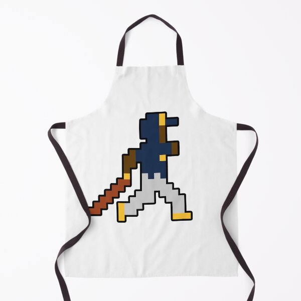 Item preview, Milwaukee Retro Pixel Baseball Player designed and sold by Bo-Bros-Tees.
