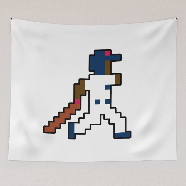 Item preview, Minnesota Retro Pixel Baseball Player designed and sold by Bo-Bros-Tees.