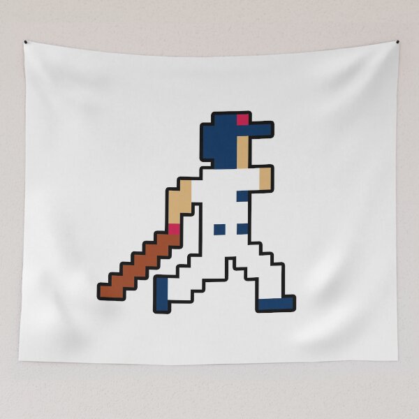 Item preview, Minnesota Retro Pixel Baseball Player designed and sold by Bo-Bros-Tees.