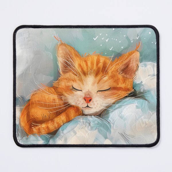 Item preview, Sleeping Kitten in the Clouds designed and sold by Brendon987.
