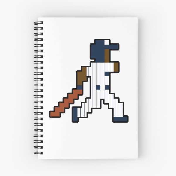 Item preview, New York Retro Pixel Baseball Player designed and sold by Bo-Bros-Tees.