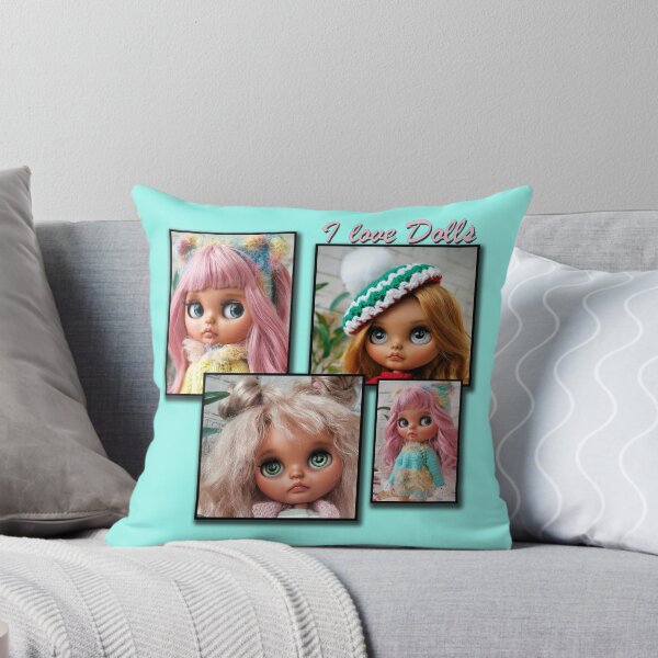 Item preview, I love Dolls colorful photos of dolls designed and sold by fuzzyfox.
