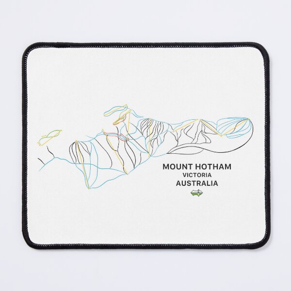 Item preview, Mount Hotham - Australian Mountain Resort Skiing Trail Map designed and sold by Piste-and-Trail.