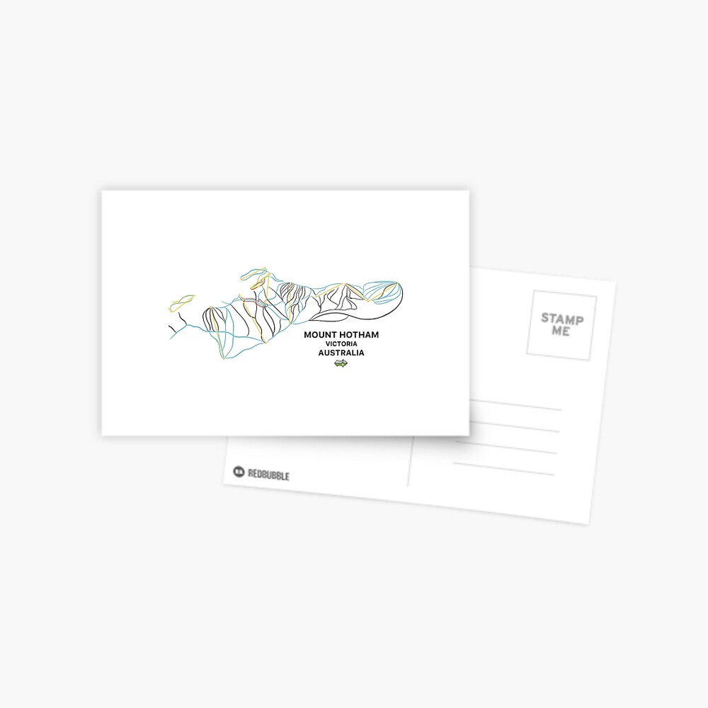 Item preview, Postcard designed and sold by Piste-and-Trail.