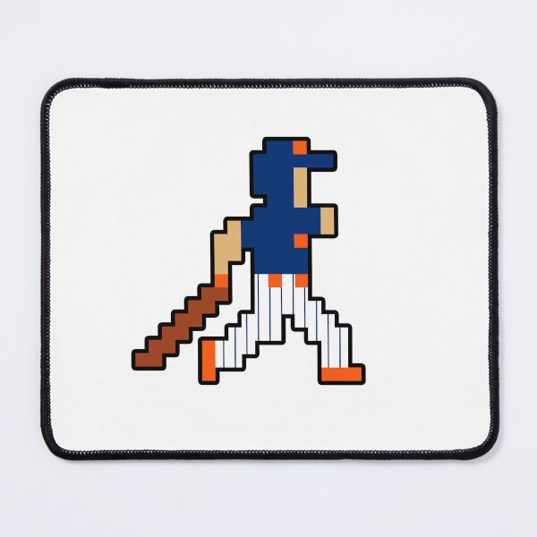 Item preview, New York Retro Pixel Baseball Player designed and sold by Bo-Bros-Tees.