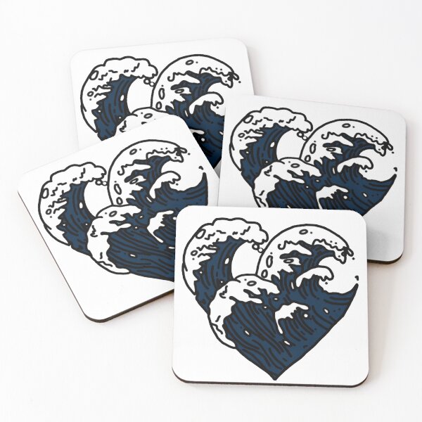 Item preview, heart wave designed and sold by designs-by-dany.
