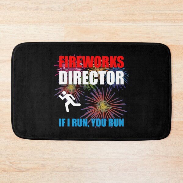 Item preview, Fireworks Director - If I Run You Run designed and sold by Cat Lady Designs.