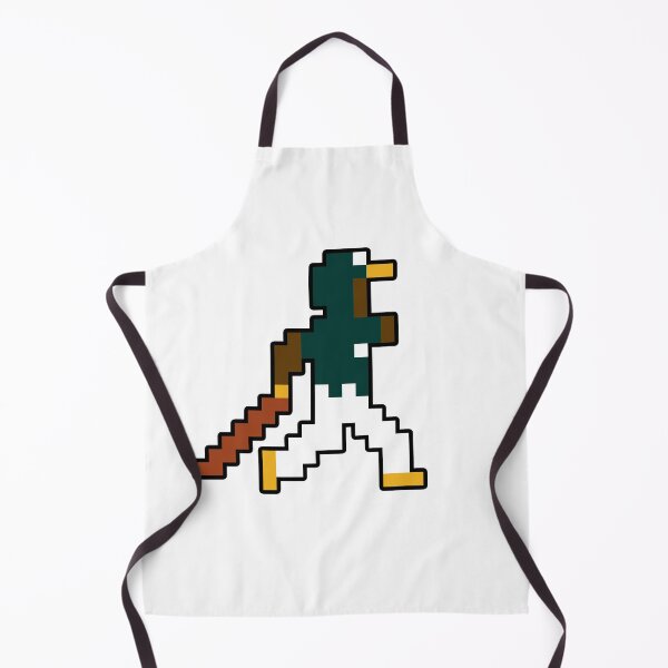 Item preview, Oakland Retro Pixel Baseball Player designed and sold by Bo-Bros-Tees.