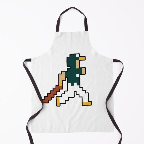 Item preview, Oakland Retro Pixel Baseball Player designed and sold by Bo-Bros-Tees.