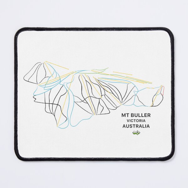 Item preview, Mt Buller - Australian Mountain Resort Skiing Trail Map designed and sold by Piste-and-Trail.