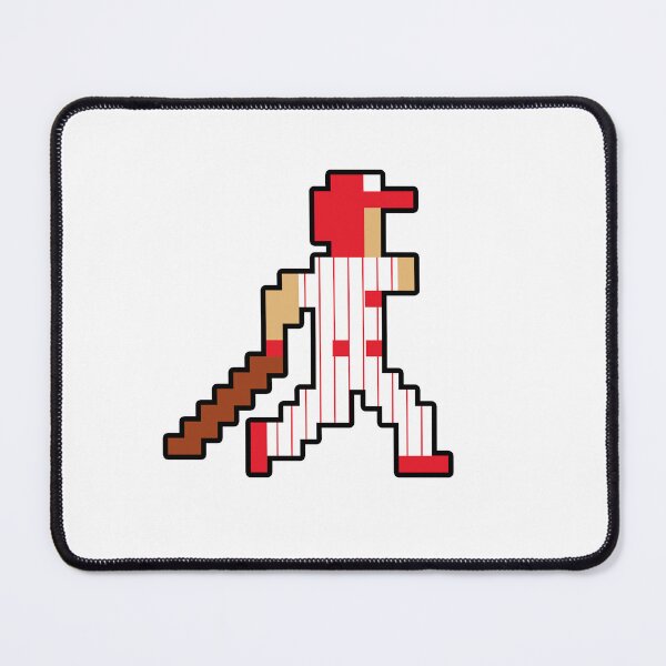 Item preview, Philadelphia Retro Pixel Baseball Player designed and sold by Bo-Bros-Tees.