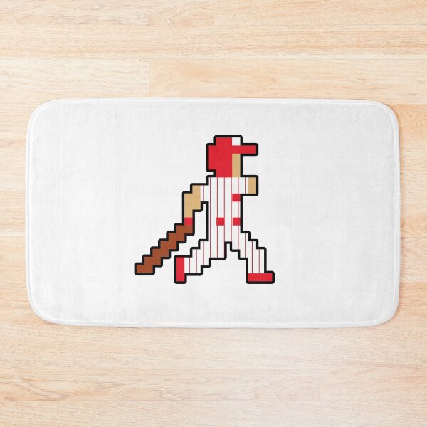 Item preview, Philadelphia Retro Pixel Baseball Player designed and sold by Bo-Bros-Tees.