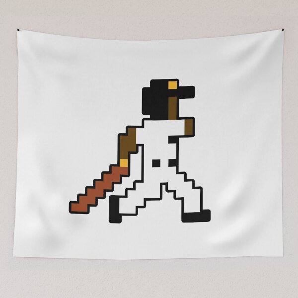 Item preview, Pittsburgh Retro Pixel Baseball Player designed and sold by Bo-Bros-Tees.