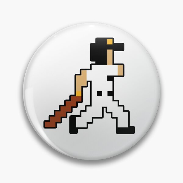 Artikelvorschau, Pittsburgh Retro Pixel Baseballspieler entworfen und verkauft von Bo-Bros-Tees.