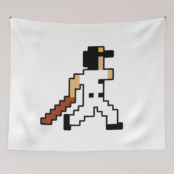 Item preview, Pittsburgh Retro Pixel Baseball Player designed and sold by Bo-Bros-Tees.