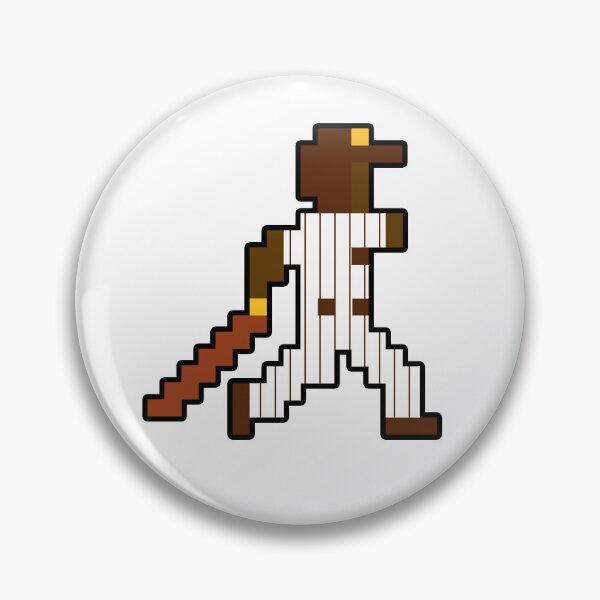Item preview, San Diego Retro Pixel Baseball Player designed and sold by Bo-Bros-Tees.
