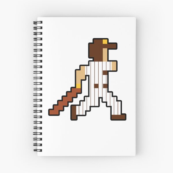 Item preview, San Diego Retro Pixel Baseball Player designed and sold by Bo-Bros-Tees.