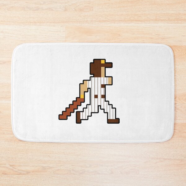 Item preview, San Diego Retro Pixel Baseball Player designed and sold by Bo-Bros-Tees.