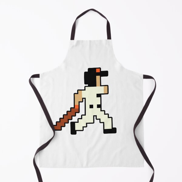 Artikelvorschau, San Francisco Retro Pixel Baseballspieler entworfen und verkauft von Bo-Bros-Tees.