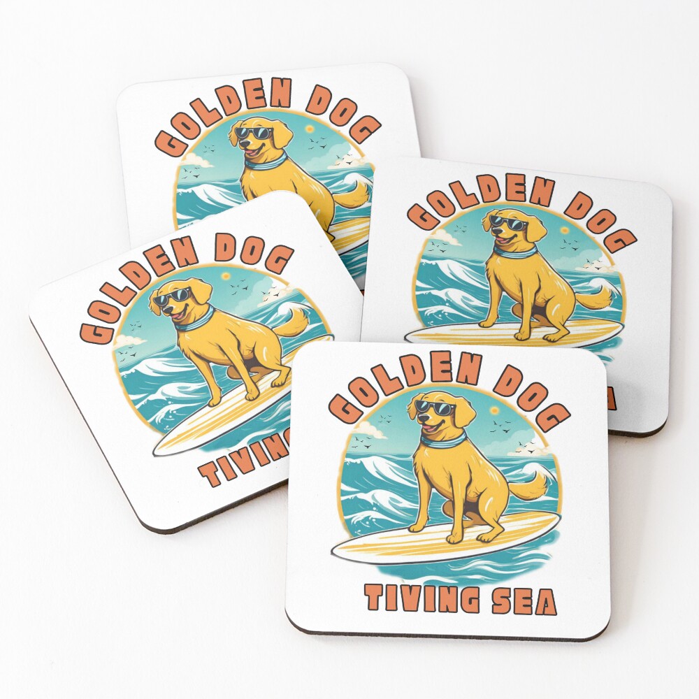Item preview, Coasters (Set of 4) designed and sold by RAKSINA.