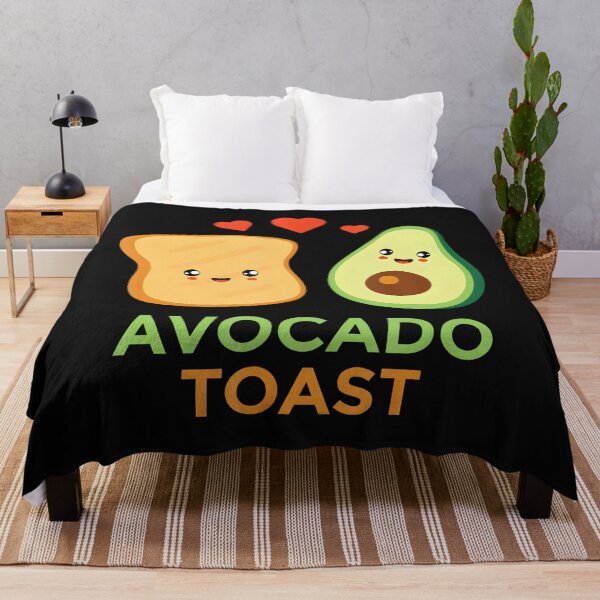 Item preview, Avocado Toast Cute Faces Kawaii Style designed and sold by EmGai TocXanh.