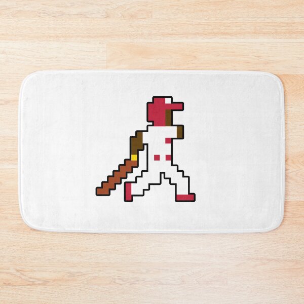 Item preview, St. Louis Retro Pixel Baseball Player designed and sold by Bo-Bros-Tees.
