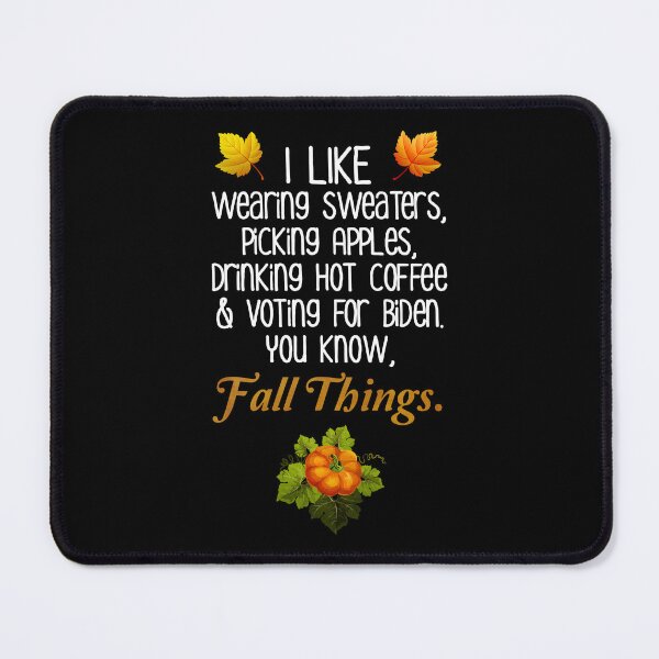 Item preview, Funny Fall 2024 November Election Pro-Biden designed and sold by Cat Lady Designs.