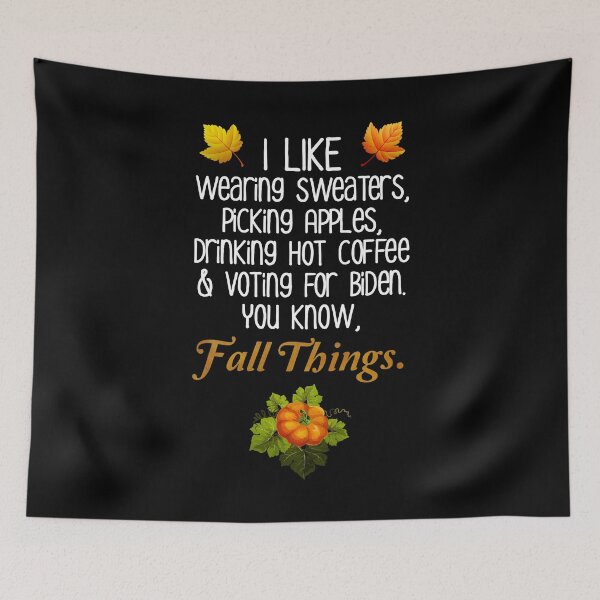 Item preview, Funny Fall 2024 November Election Pro-Biden designed and sold by Cat Lady Designs.