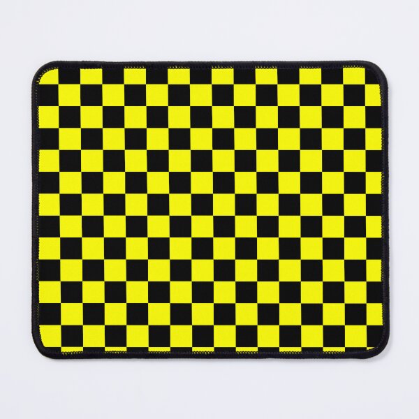 Item preview, Small Checkered - Black and Yellow designed and sold by JustPatterns2.