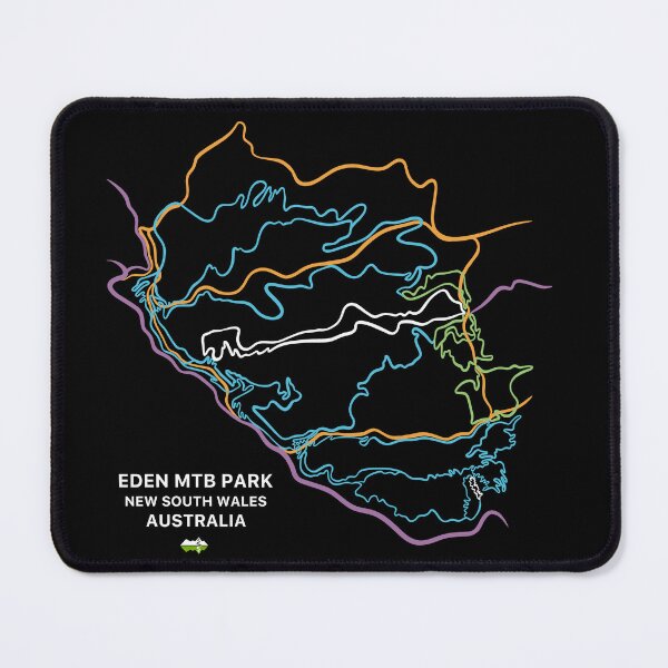 Item preview, Eden - Australian Mountain Bike Park Trail Map designed and sold by Piste-and-Trail.