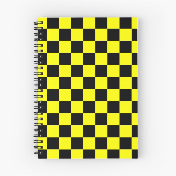 Item preview, Checkered - Black and Yellow designed and sold by JustPatterns2.