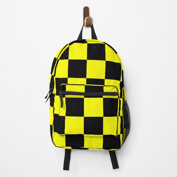 Item preview, Checkered - Black and Yellow designed and sold by JustPatterns2.