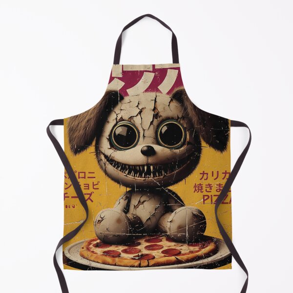 Item preview, Retro Japanese Poster of Plush Dog on Pizza t-shirt pop art vintage designed and sold by IAPICTURE.