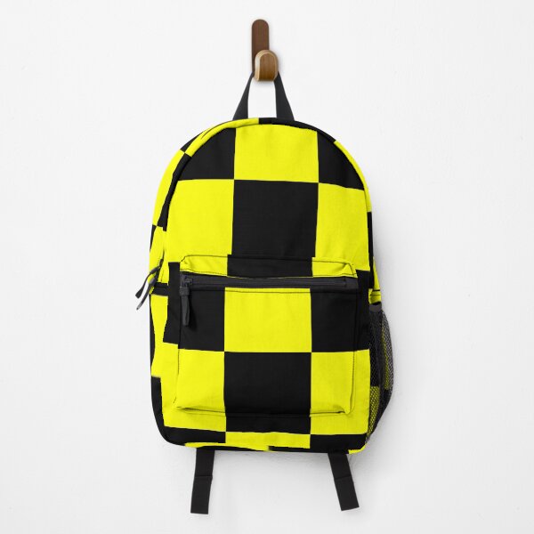Item preview, Large Checkered - Black and Yellow designed and sold by JustPatterns2.