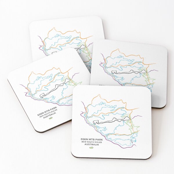 Item preview, Eden - Australian Mountain Bike Park Trail Map designed and sold by Piste-and-Trail.