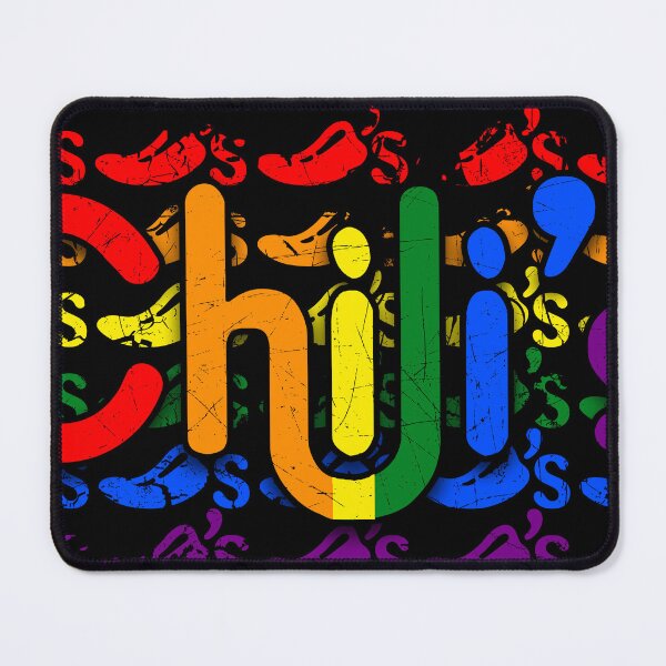 Item preview, Chili's Tattered Pride Month designed and sold by StoneDark.