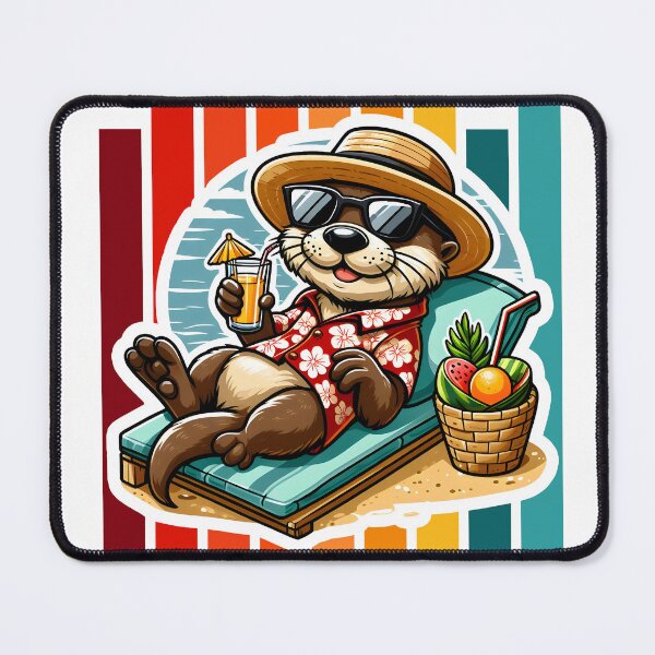 Item preview, otter beach vacation designed and sold by aliraweb.