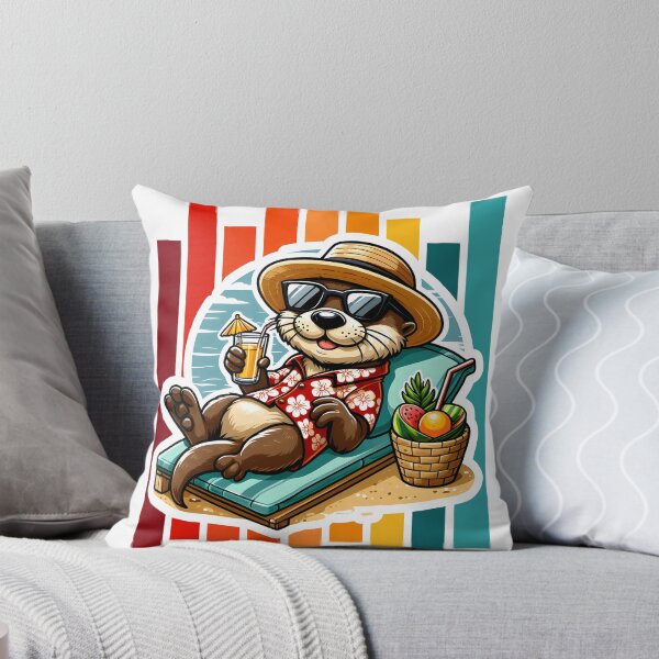 Item preview, otter beach vacation designed and sold by aliraweb.