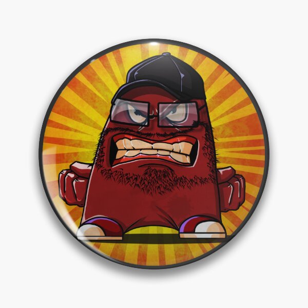 Item preview, Red Gruff Goobert designed and sold by Disfixional.