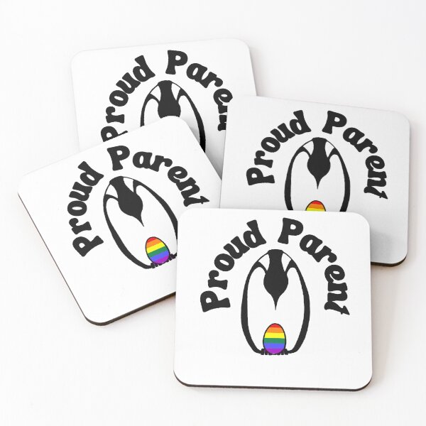 Item preview, Proud Parent LGBTQIA+ Penguin designed and sold by Kristi Brooks.