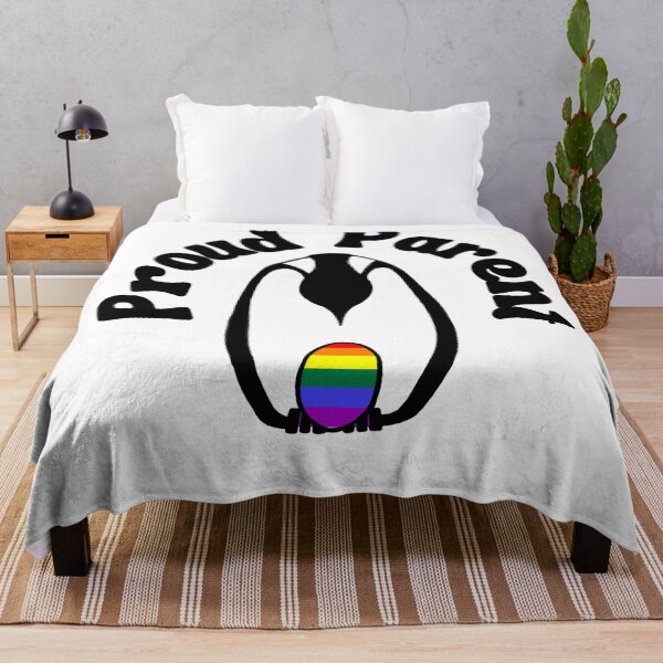 Item preview, Proud Parent LGBTQIA+ Penguin designed and sold by Kristi Brooks.