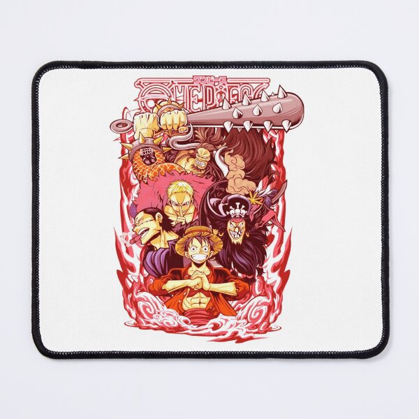 Item preview, Anime Vintage Monkey D. Luffy and the Straw Hat Pirates vs The Worst Generation Battle for the One Piece Ancient Japanese Art designed and sold by Matt_Smith.