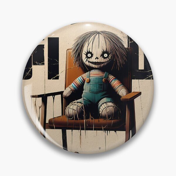 Item preview, Retro Japanese Poster of Terrifying Rag Doll creepy designed and sold by IAPICTURE.