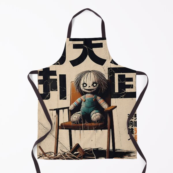 Item preview, Retro Japanese Poster of Terrifying Rag Doll creepy designed and sold by IAPICTURE.